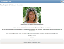 Tablet Screenshot of naturheilpraxis-terraluna.de